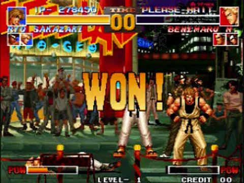 King Of Fighters '95 Playthrough/Cheatthrough