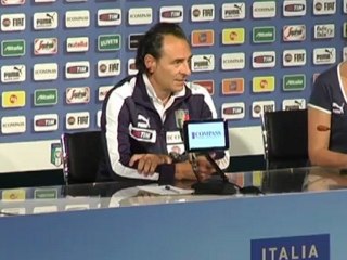 Prandelli: "Orgoglioso dei miei ragazzi azzurri"