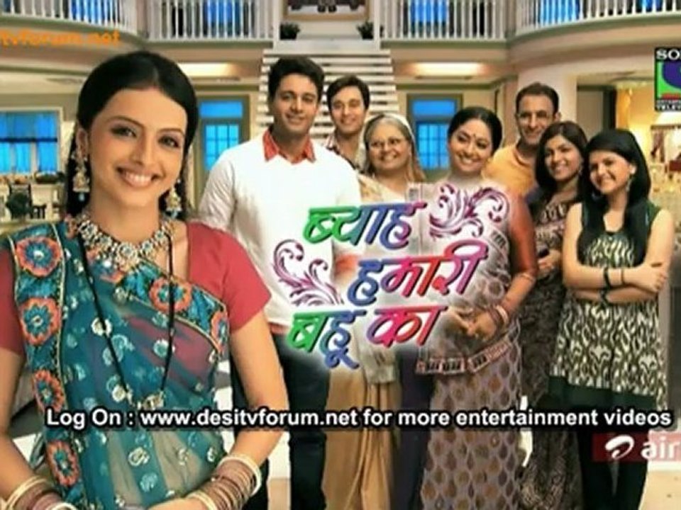 Byah Hamari Bahu Ka - 29th June 2012 Video Watch Online Pt2