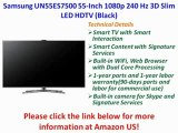 Samsung UN55ES7500 55-Inch 1080p 240 Hz 3D Slim LED HDTV (Black)