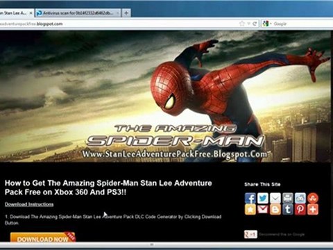 Get Free The Amazing Spider-Man Stan Lee Adventure Pack DLC - Xbox 360 - PS3