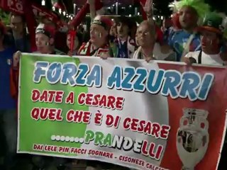 ايطاليا ستواجه اسبانيا في المباراة النهائية