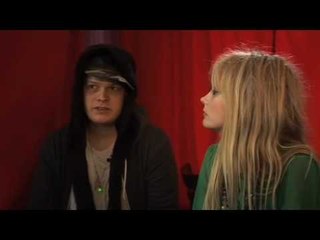 The Asteroids Galaxy Tour interview - Mette and Lars (part 1)