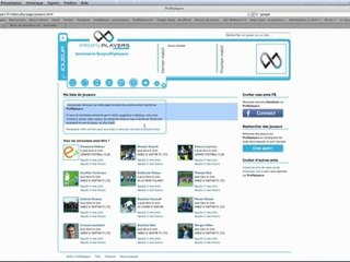 Inscription et ajout de match sur www.profilplayers.fr !