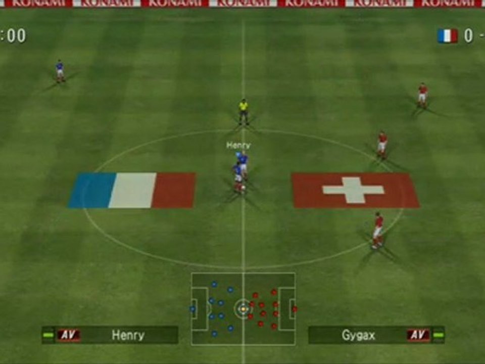 [PES 6 - Coupe du Monde 2006] Phase de poule > France vs. Suisse