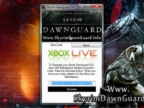 Skyrim Dawnguard Expansion Pack Redeem Codes Free Giveaway