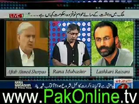 PrimeTime(Country Under Terror..Where is Govt-) by Rana Mubashir 29th June 2012