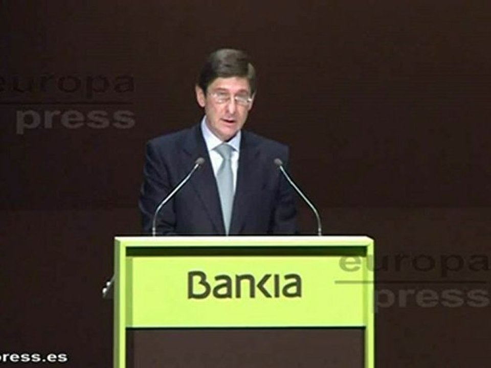 Goirigolzarri: "Queremos hacer una Bankia rentable"