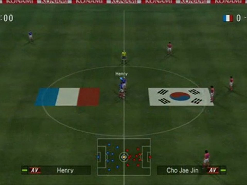 [PES 6 - Coupe du Monde 2006] Phase de poule > France vs. Corée du Sud