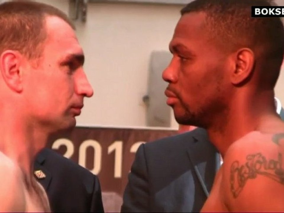 Starcie Tytanów: Ważenie przed walką Nate Campbell - Krzysztof Szot