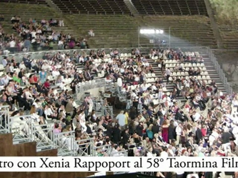 Incontro con Kseniya Rappoport al 58° Tao Film Fest