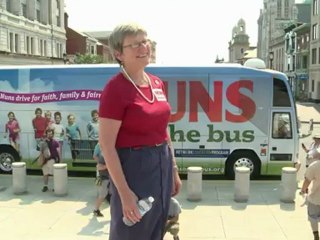 Monjas recorren EEUU en autobús
