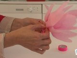 Comment faire des fleurs en papier de soie ?
