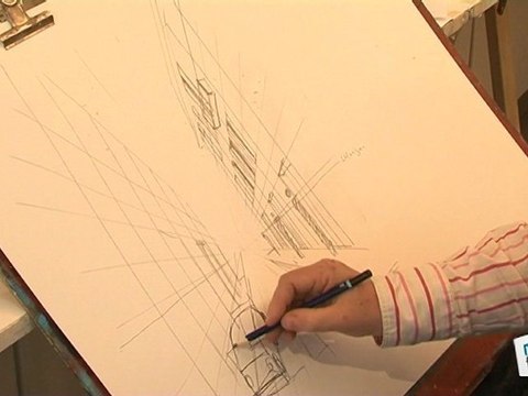 Comment dessiner une rue en perspective ?