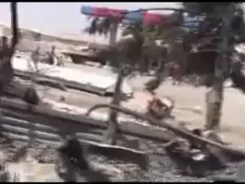 Syria فري برس ادلب خان السبل استيلاء الجيش الحر على الحاجز29 6 2012 Idlib