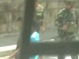 Syria فري برس  حماه المحتلة الشبيحة تحاصر حي باب القبلي في جمعة واثقون بنصر الله 29 6 2012 Hama