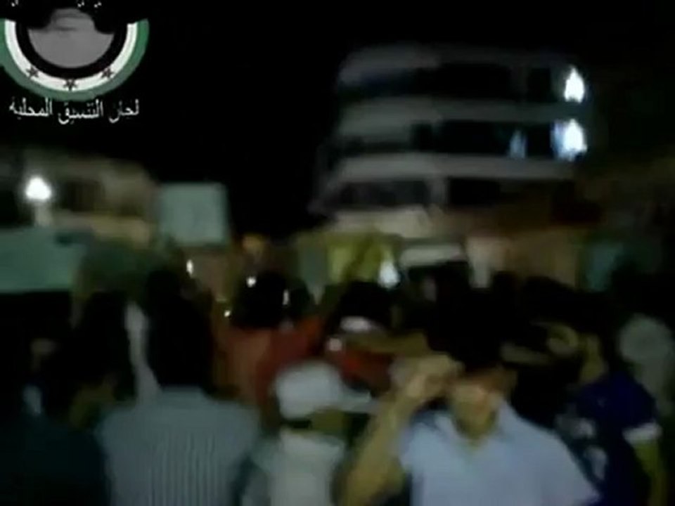Syria فري برس  حماه المحتلة السلمية  مظاهرة مسائية 29 6 2012 Hama