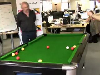 Mike Parry and Andy Townsend take the Rileys All Star Pool Challenge!