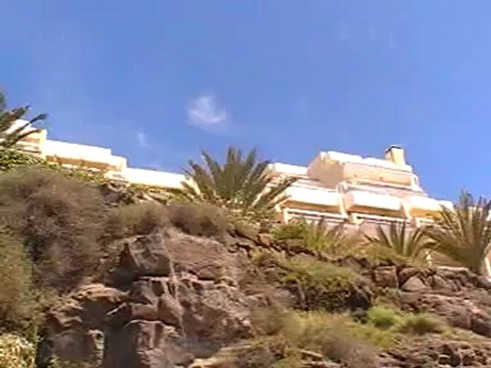 Strand von Fuerteventura mit Promenade in Jandia