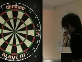 Andy Golstein takes the nine dart challenge in talkSPORT magazine