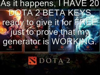 FREE DOTA 2 BETA KEYS