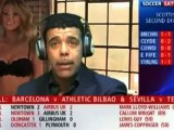 Unseen footage of Chris Kamara getting caught out by Jeff Stelling