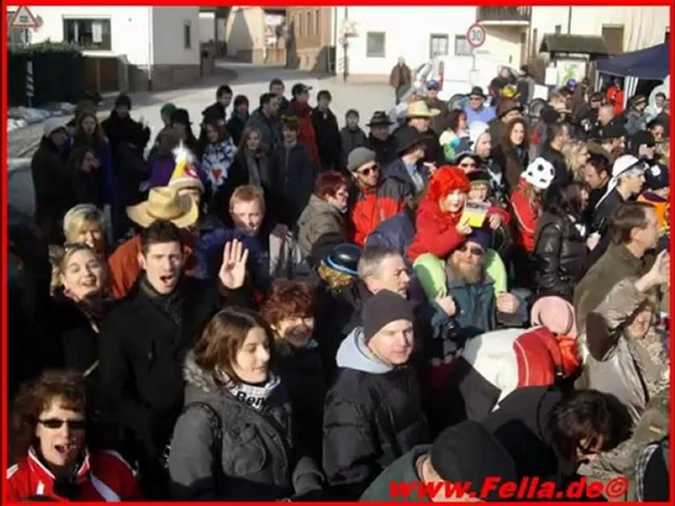 Faschingszug Diebach 16.02.2010 Fotograf Hubert Fella Video Fotos Schlossgarde HaKaGe