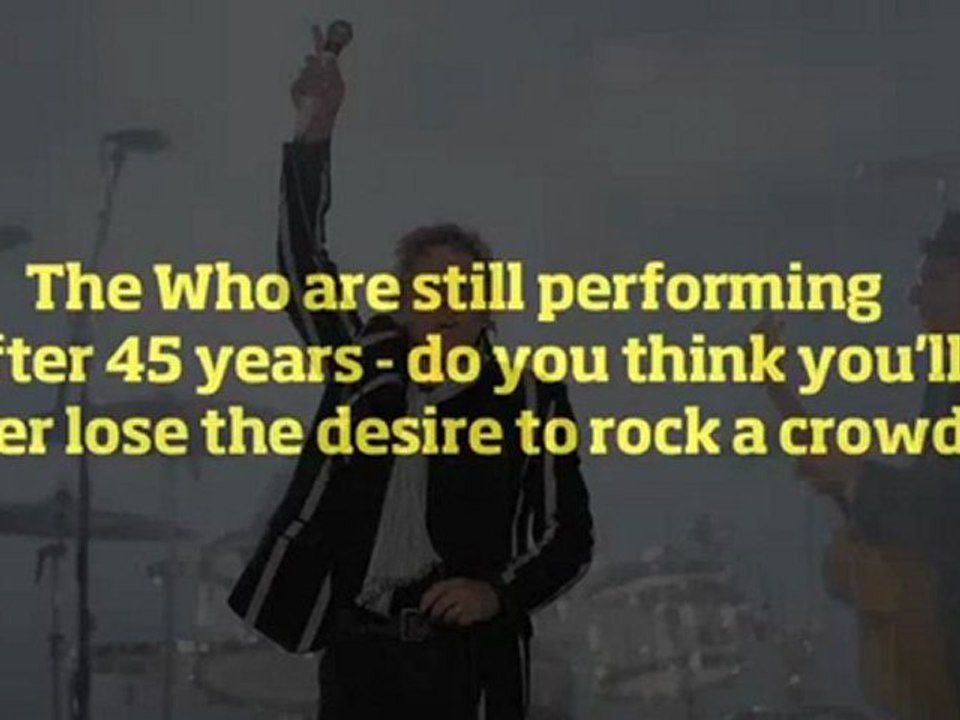 Roger Daltrey from The Who - interview!