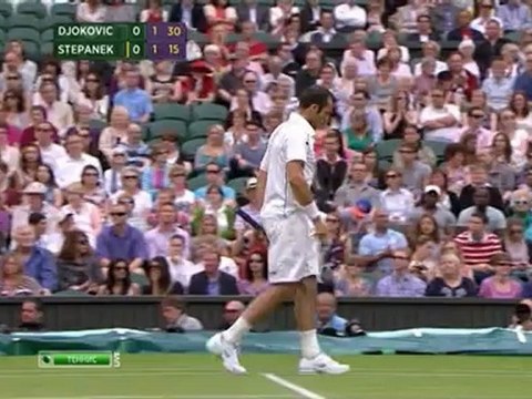 Wimbledon 2012 - 3rd Round - Djokovic vs Stepanek 111