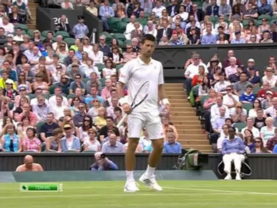Wimbledon 2012 - 3rd Round - Djokovic vs Stepanek 333