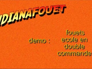 double commande avec fouet ecole