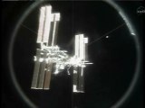 [STS-135] Undocking & Flyaround (Real Time)