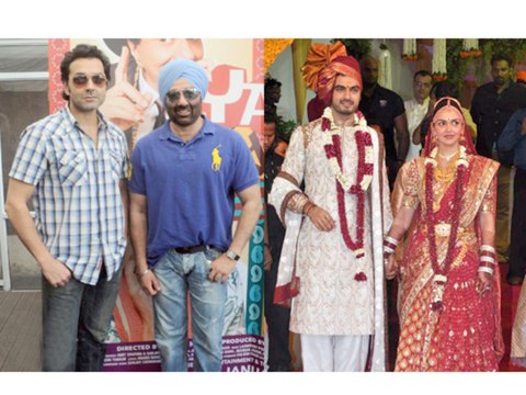 Bobby Deol And Sunny Deol Missing At Esha Deol's Wedding? - Bollywood News