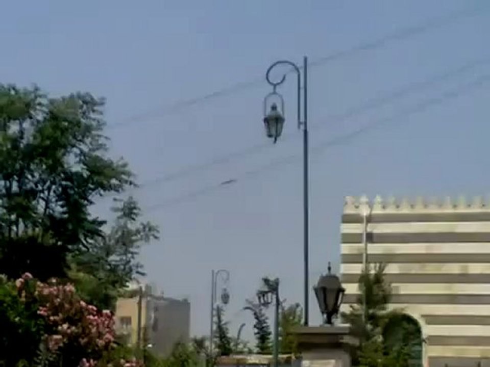 Syria فري برس حمص قصف مسجد خالد بن الوليد 30 6 2012 Homs