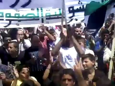 Syria فري برس ريف حماة المحتل كرناز جمعة واثقون بنصر الله 29 6 2012 ج2 Hama
