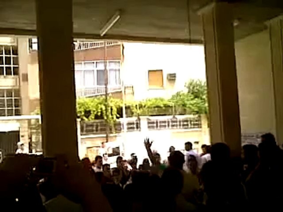 Syria فري برس حماة  المحتلة غرب المشتل  مظاهرة مسجد المصري 2012 6 29 Hama