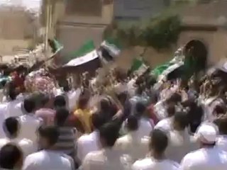 Syria فري برس  حماه المحتلة التوحيد واثقون من نصر الله  29 6 2012 Hama