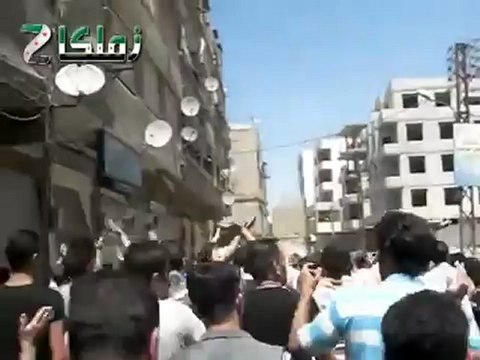 Syria فري برس ريف دمشق زملكا ، جمعة واثقون بنصر الله الله أكبر حرية 29 6 2012 ، ج2 Damascus