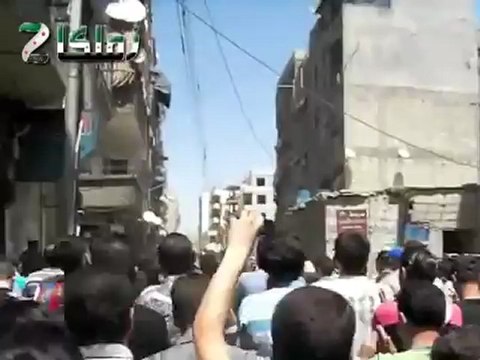 Syria فري برس ريف دمشق زملكا ، جمعة واثقون بنصر الله الله أكبر حرية 29 6 2012 ، ج1 Damascus