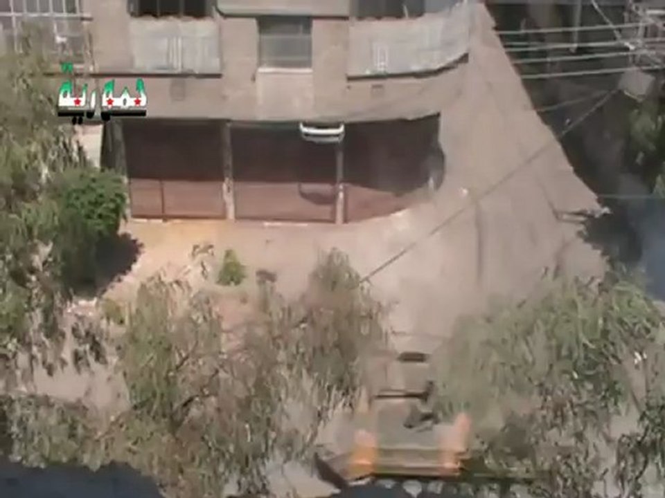 Syria فري برس ريف دمشق حمورية  إستنفار عسكري شديد 29 6 2012 ج1 Damascus
