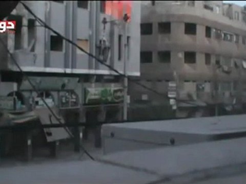 Syria فري برس ريف دمشق دوما هااااااام الله اكبر استهداف المنازل صباح اليوم 29 6 2012 Damascus