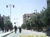 Syria فري برس  ريف دمشق  الكسوة المحتلة   أنتشار عناصر الأمن والشبيحة 29 6 2012 ج5ف Damascus