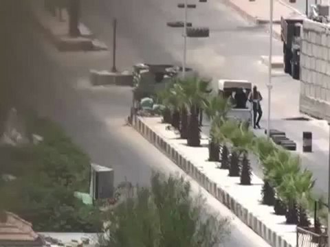 Syria فري برس ريف دمشق الكسوة المحتلة أنتشار عناصر الأمن والشبيحة 29 6 2012 ج3 Damascus