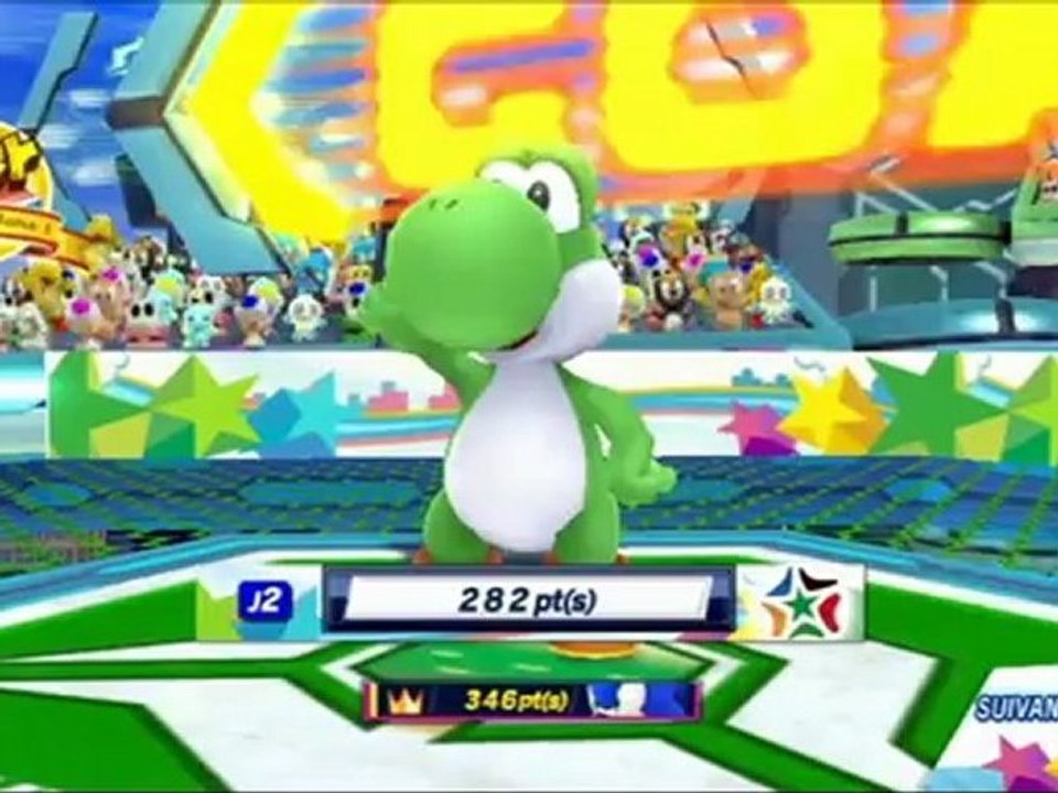 Mario et Sonic aux Jeux Olympiques de Londres 2012 - Barres Asymétriques Rêve