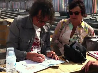 Séance de dédicace avec Fredman