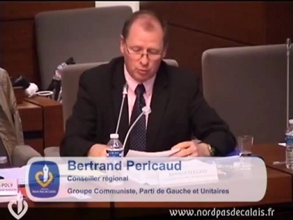 Intervention Bertrand Pericaud Pole emploi et evolution industrie 21-05-12