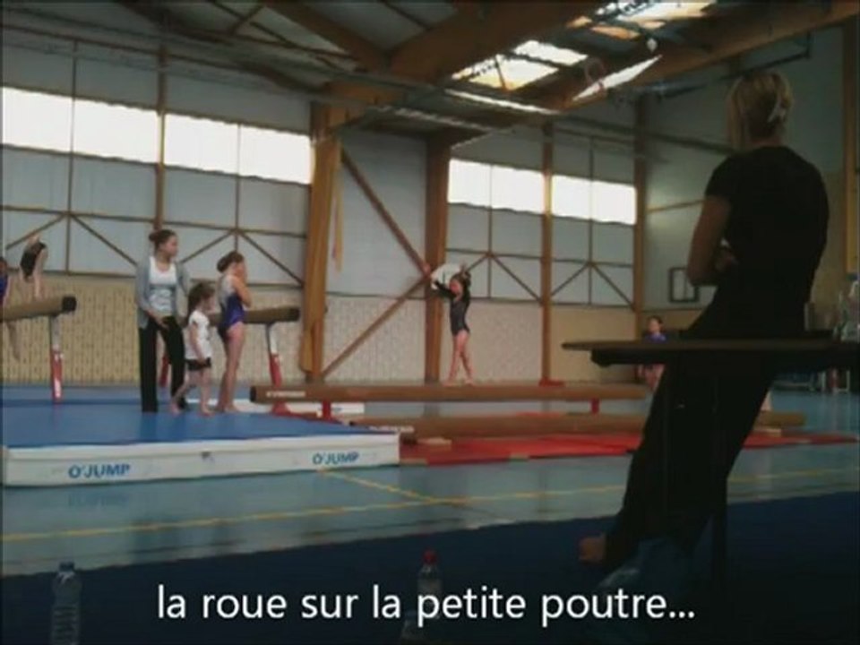 la roue sur la poutre