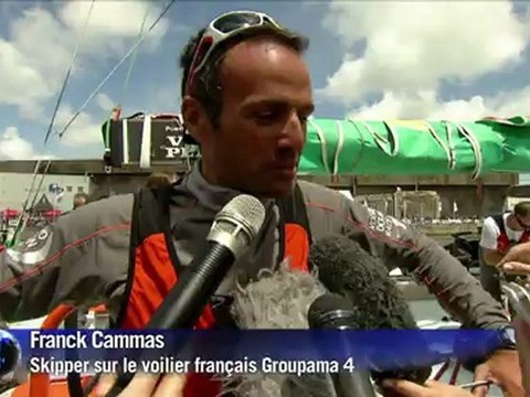 Volvo Ocean Race: Groupama 4 remporte la 9e étape