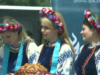 Italy arrive in Kiev ahead of the Euro 2012 final