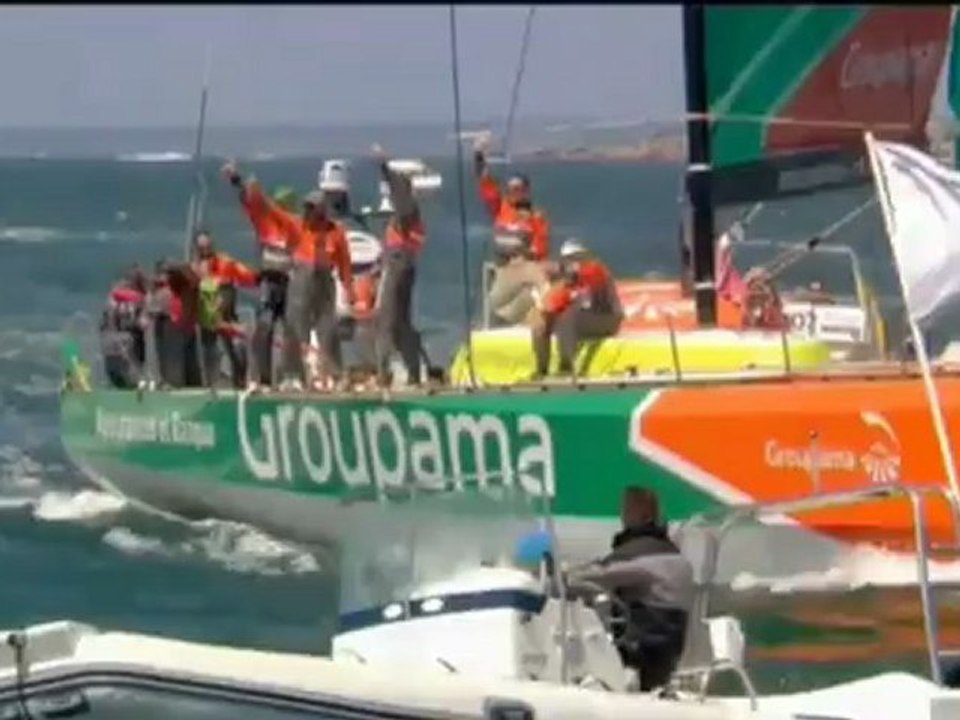 Volvo Ocean Race: El Groupama, a un paso de la victoria